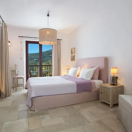 ヴィラ Agapi Spacious Stone Retreat With Jacuzzi And Private Pool *